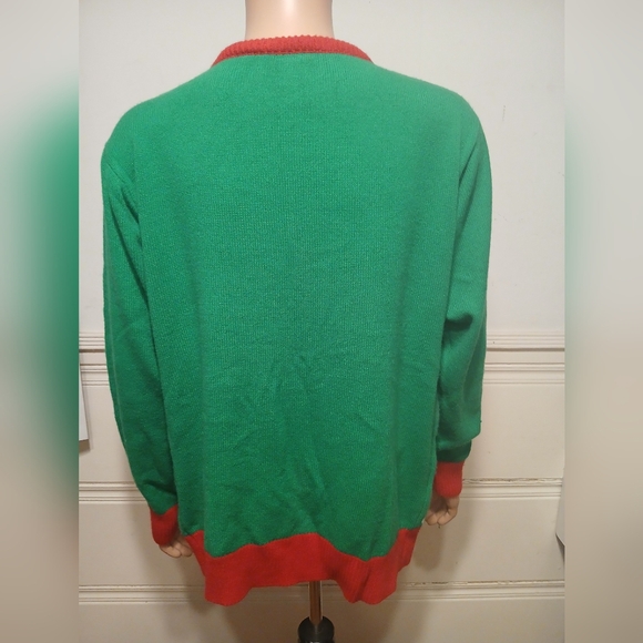 Christmas Naughty Stocking Sweater  XL - Picture 3 of 3